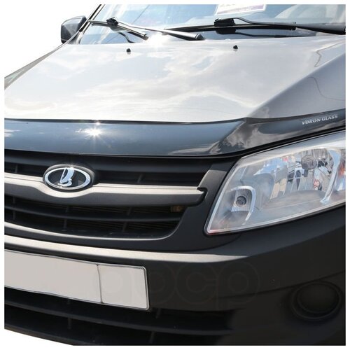 Спойлер На Капот Lada Granta Еврокрепеж Поликарбонат Voron Glass Mukh0325 Voron Glass арт. MUKH0325