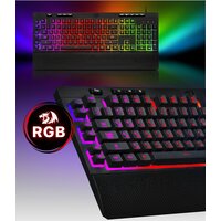 Игровая клавиатура для компьютера Redragon Shiva мембранная RGB (Full-size)