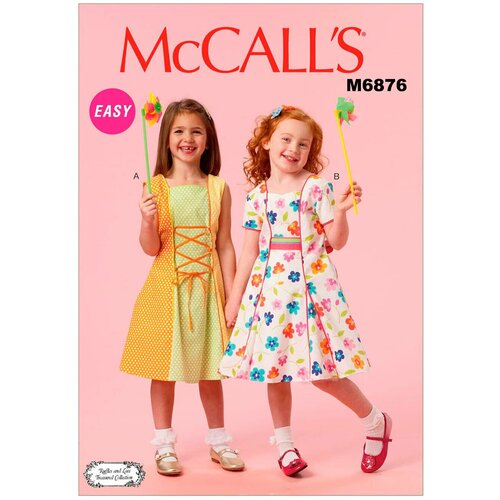 Выкройка McCall's №6876 Платье, юбка