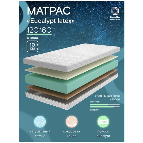 Матрас для новорожденных 120 х 60 Ramelka Mattress