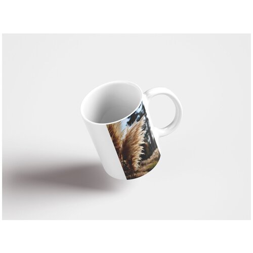 фото Кружка "пампасы, декоративная трава, естественный" 320 мл lotsprints