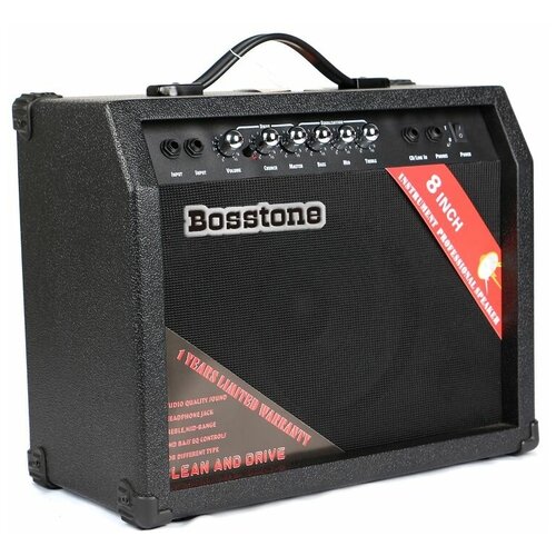 Комбоусилитель Bosstone GA-30W fluid audio strum buddy портативный гитарный мини монитор усилитель 6вт динамик 40мм