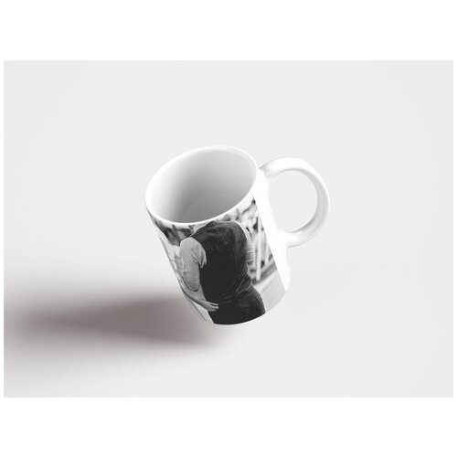 фото Кружка "текстура, кожа, фото 320 мл. белая lotsprints