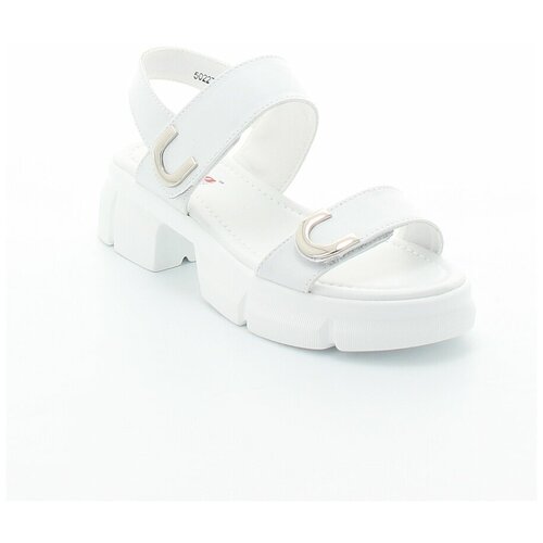 фото Босоножки tofa женские летние, размер 37, цвет белый, артикул 502278-7 тофа