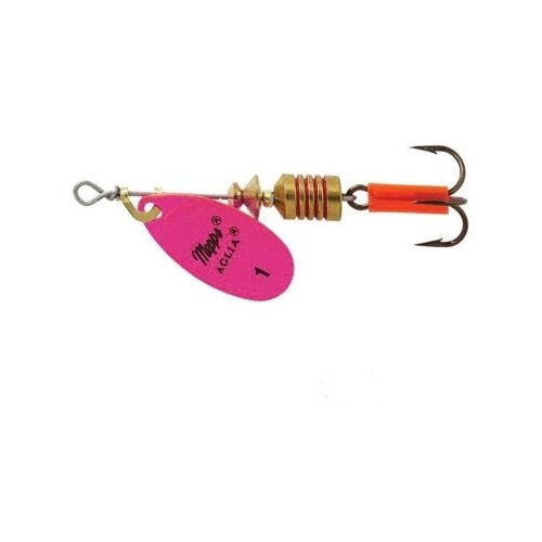 Блесна вращающиеся Mepps Aglia №1 3,5гр. #Fluo rouge