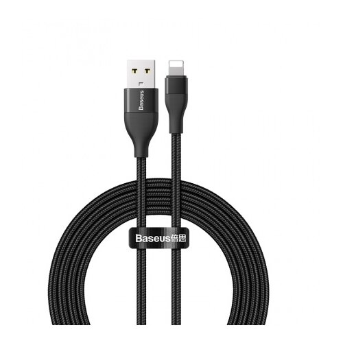 Кабель Baseus Dual Output cable USB - Type-C+Lightning, 1 м, 1 шт., черный кабель baseus 3 в 1 type c на type c lightning micro usb с функцией быстрой зарядки power delivery 20вт 1 5м красный