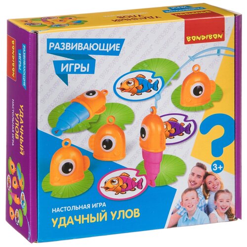 Развивающие настольные игры Bondibon «удачный улов», BOX