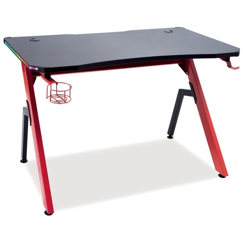 фото Стол письменный b-006, красный - черный signal
