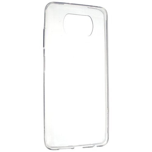 фото Чехол-накладка для xiaomi poco x3 fashion tpu 1мм 008291-1 прозрачный nl