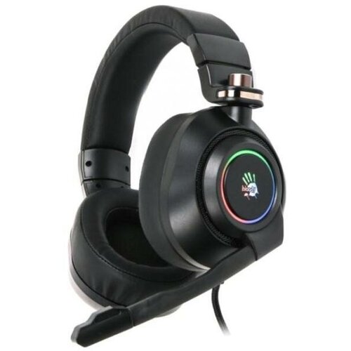 Наушники с микрофоном A4Tech Bloody G580 черный 2м мониторные USB оголовье G580 USB BLACK 4613₽