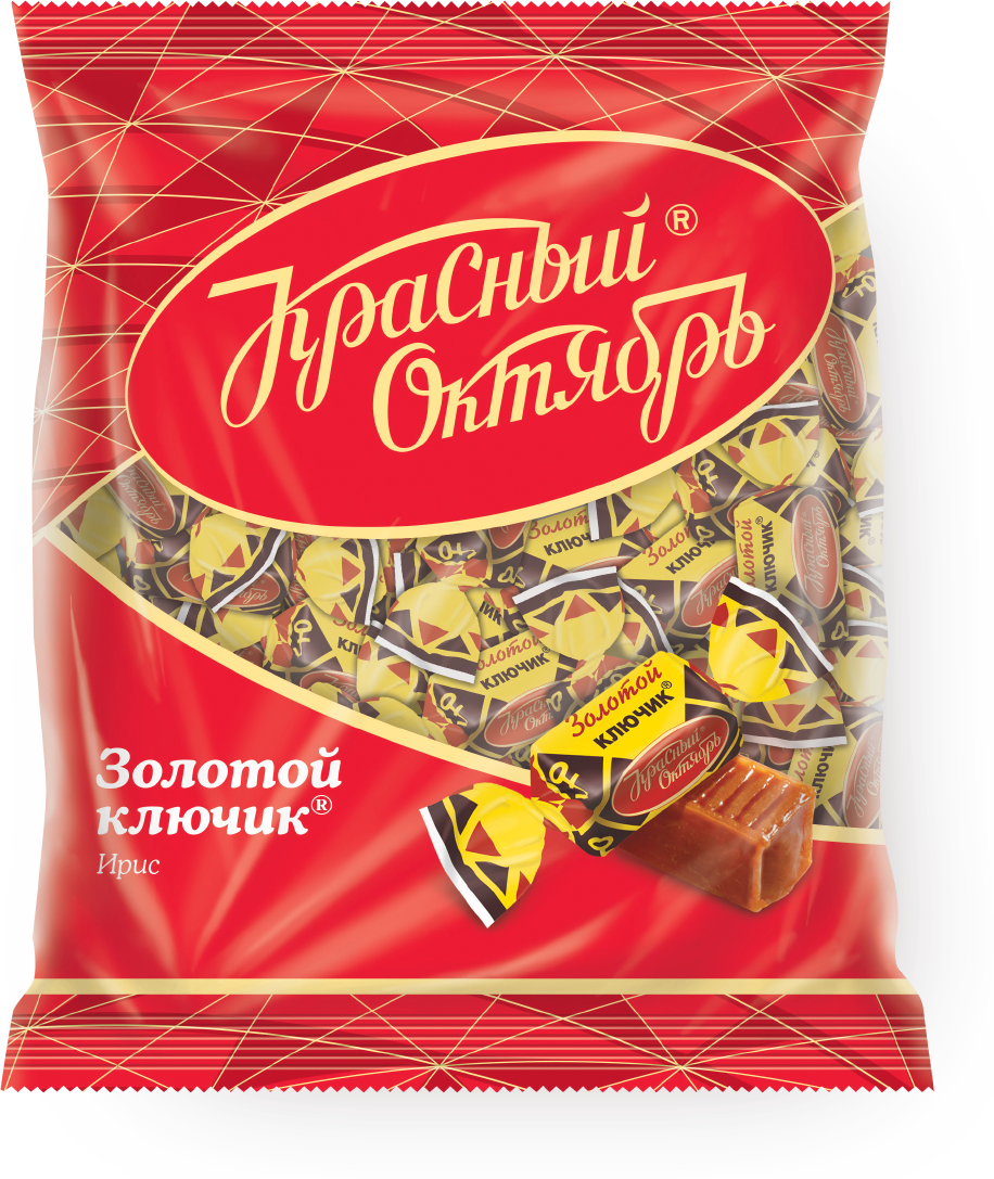 Ирис «Золотой ключик», без ГМО, молочный шоколад, флоу-пак, 250 г