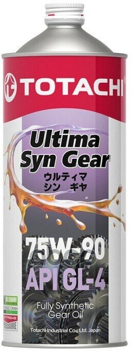 Totachi Ultima Syn-Gear 75W-90 Gl-4 1Л TOTACHI арт. G3501