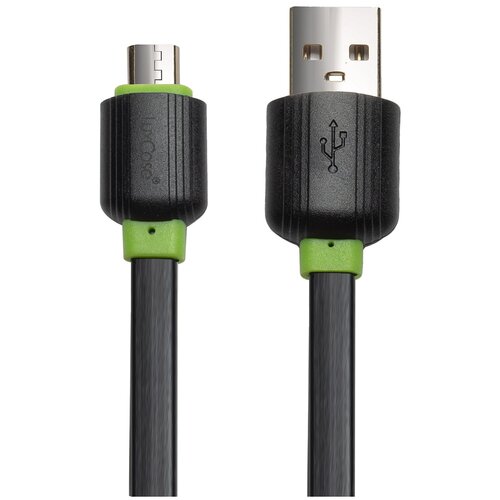 Кабель LuxCase USB Micro USB 1m 2A PVC (QY-PFM) Black кабель luxcase usb micro usb 1m 2a pvc qy pfm black