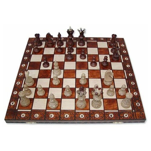 Шахматы Амбассадор 54 см, Madon (деревянные, Польша) шахматы королевские 63 madon польша 30 см 30 см деревянные
