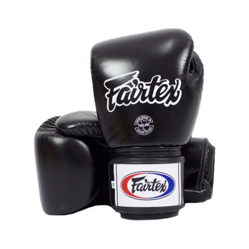 Боксерские перчатки Fairtex Boxing gloves BGV1 Black 12 унций
