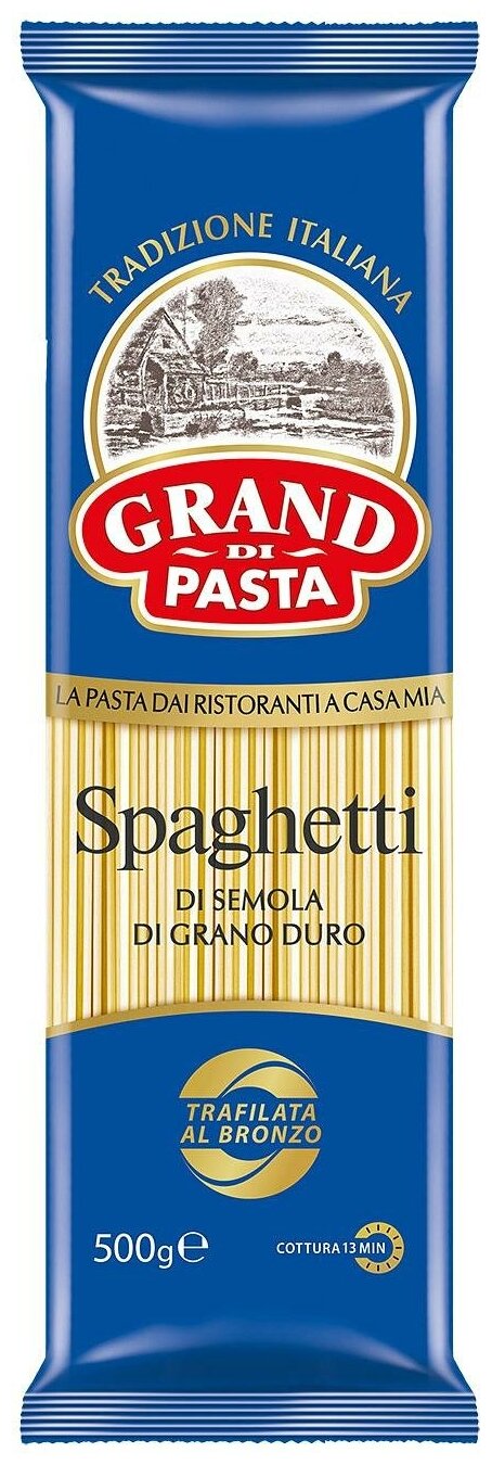 Упаковка 20 штук Спагетти Grand Di Pas 500г - фотография № 4
