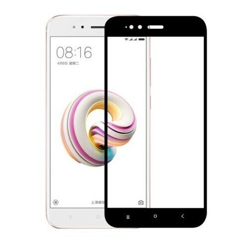 защитное стекло 3d для телефона xiaomi 5x белое Защитное стекло на Xiaomi Mi 5X/ Mi A1, 3D, черный