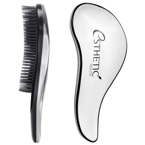 Esthetic House массажная щетка Hair Brush For Easy Comb, для распутывания волос, 10 см esthetic house расчёска hair brush for easy comb gold для волос золотая 1 шт