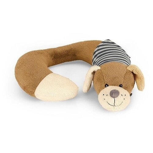 Мягкая затылочная игрушка-подушка с погремушкой Sterntaler собачка Hanno 2000₽