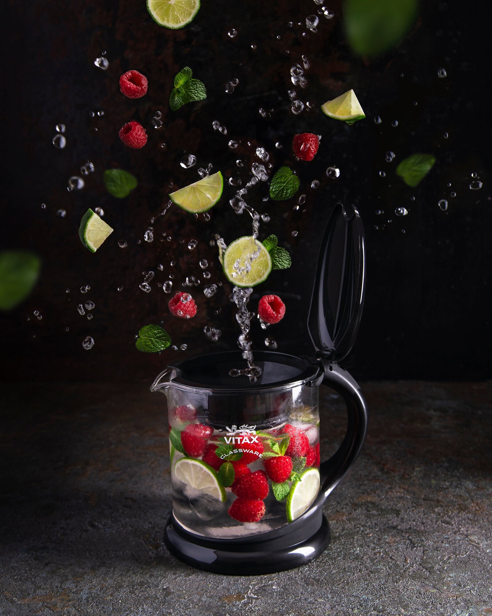 Чайник заварочный Vitax из жаропрочного стекла с ситечком, для заваривания чая и трав объемом 1 литр. - фотография № 9
