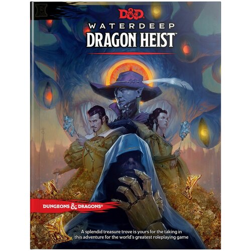 Книга приключений Dungeons and Dragons: Waterdeep Dragon Heist на английском языке