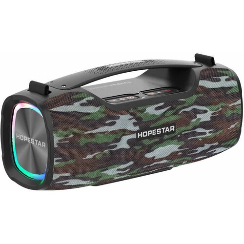 Портативная беспроводная Bluetooth колонка HOPESTAR А6X RGB 55 Вт блютуз колонка камуфляж 1168000₽