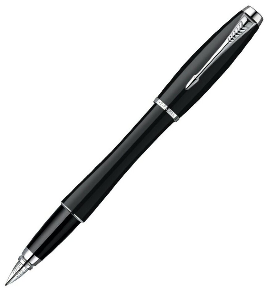 Ручка перьевая Parker Urban F200 London Cab Black CT (s0850680)