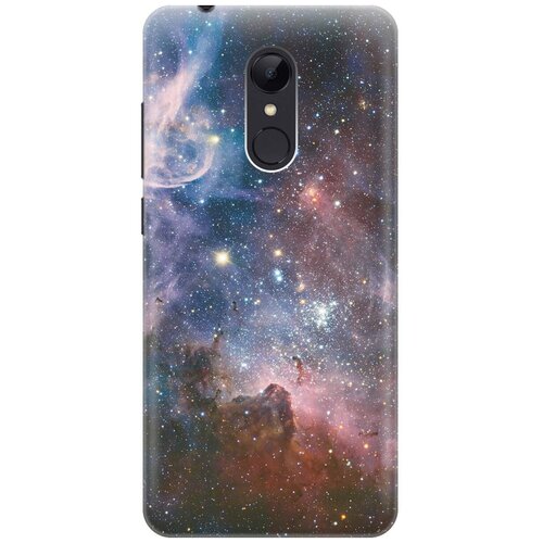 фото Re:pa накладка transparent для xiaomi redmi 5 с принтом "космос"
