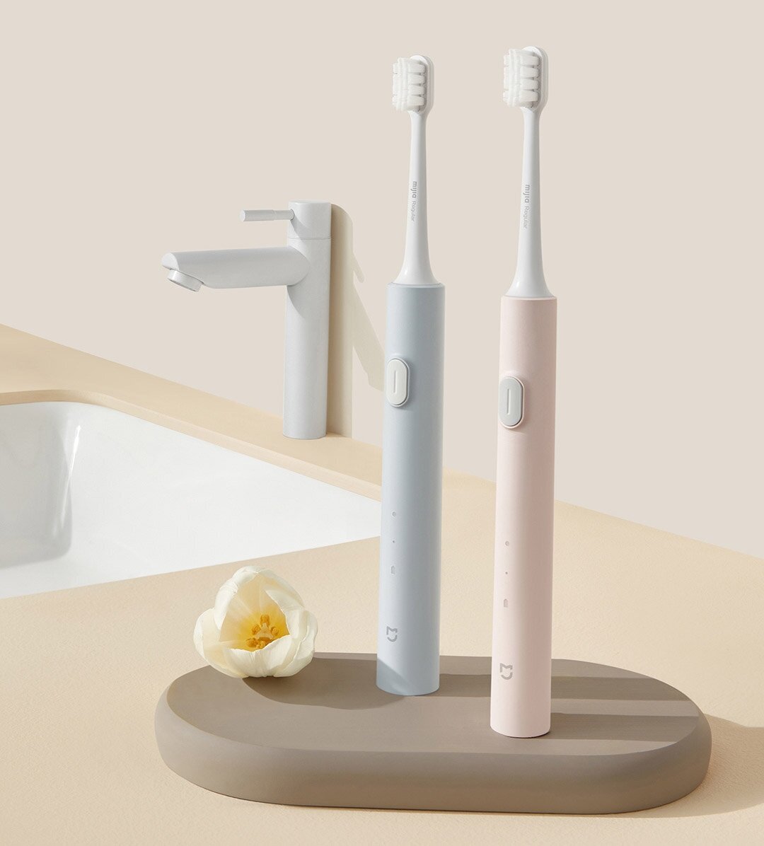 Электрическая зубная щетка Xiaomi Mijia Electric Toothbrush T200 Pink (MES606) - фото №5