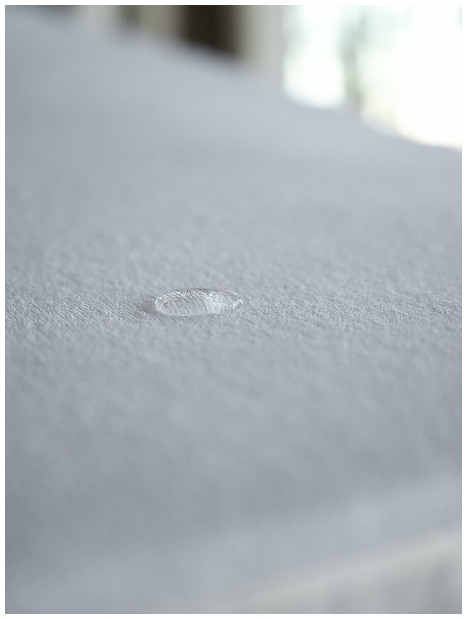 Наматрасник непромокаемый на резинке с бортом AVICTORY 200x200 см - фотография № 5