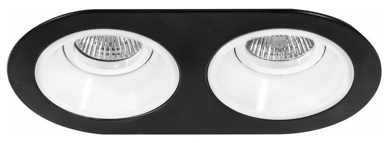 Встраиваемый светильник Lightstar D6570606 (214657+214606+214606)