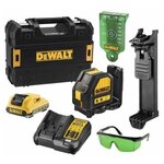 Самовыравнивающийся лазерный уровень, (зеленый) DEWALT DCE088D1G - изображение