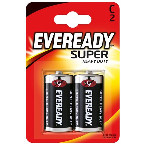 Батарейка Energizer Крона EVEREADY SHD C/R14 FSB2 {2 шт на блистере}