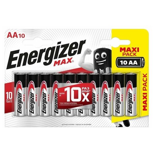 Батарейка Energizer Max AA/LR6, 12 шт.