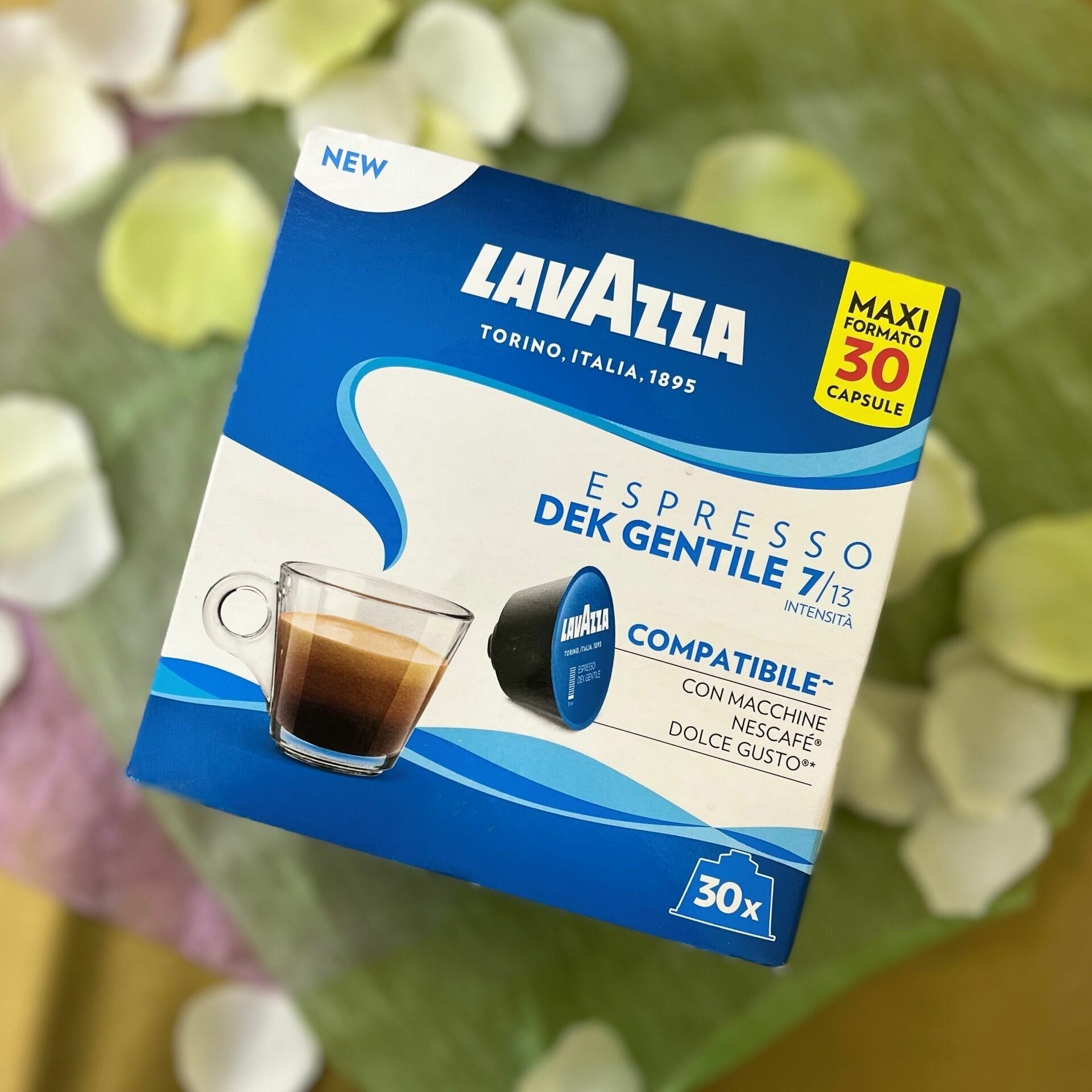 Кофе в капсулах формата DOLCE GUSTO, LAVAZZA "DEK GENTILE", 30 шт. - фотография № 3