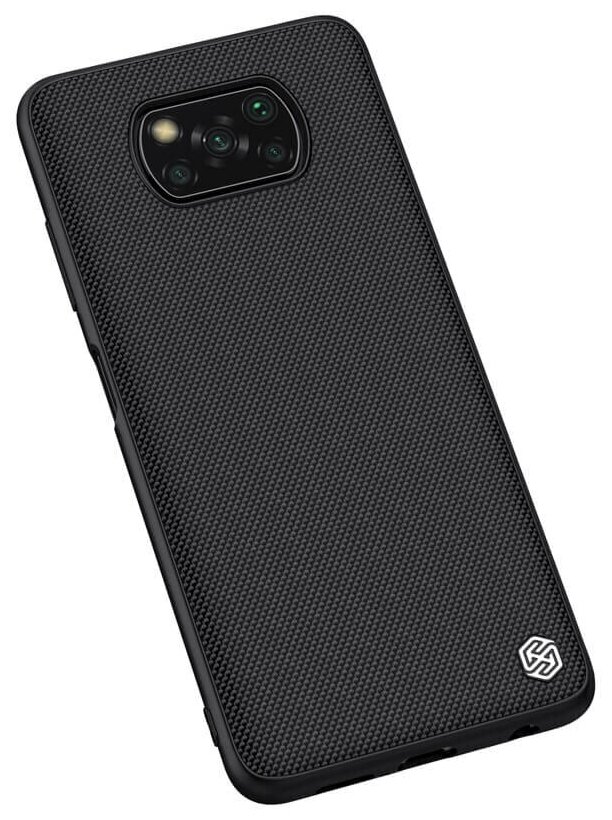 Чехол Nillkin Textured для Xiaomi Poco X3 NFC / X3 Pro черный