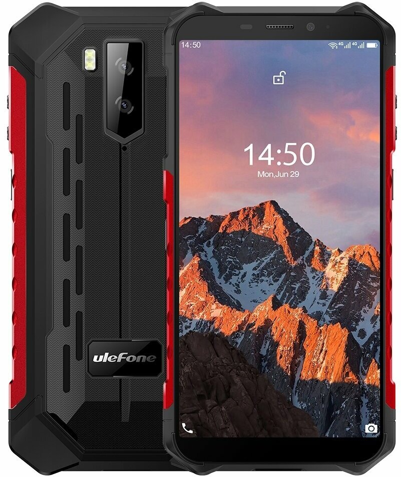 Смартфон Ulefone Armor X5 Pro red/красный