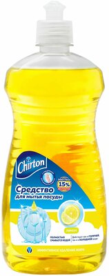 Средство для мытья посуды Chirton "Лимон" с эффектом антижир, 575 мл