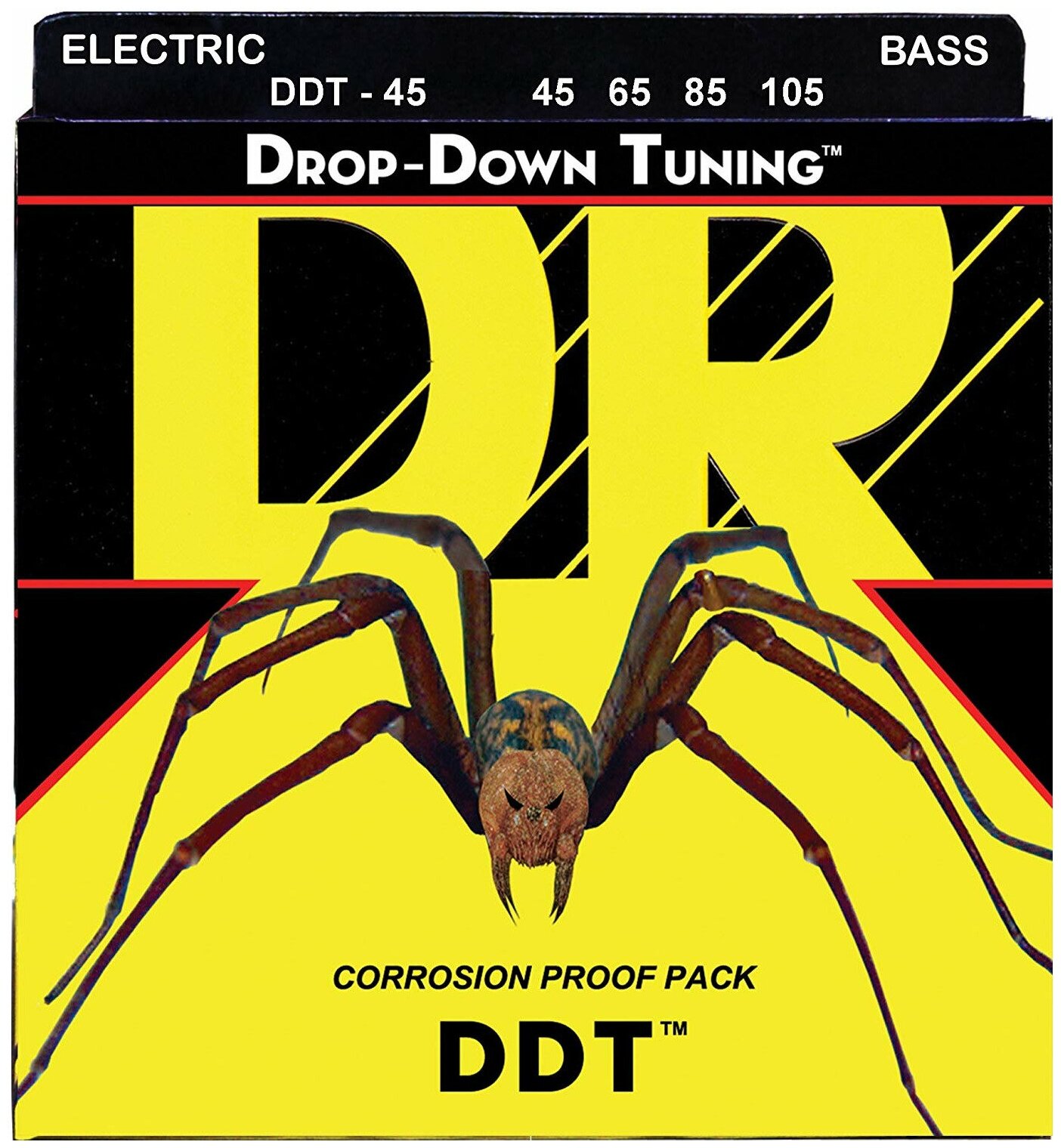 Струны для бас-гитары DR String Drop-Down Tuning DDT-45