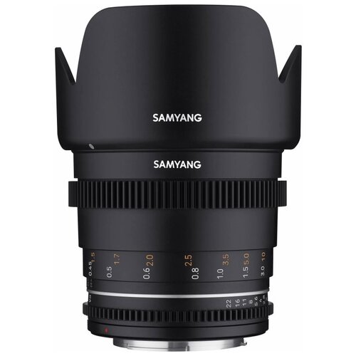 объектив samyang mf 50mm t1 5 vdslr mk2 nikon f черный Объектив Samyang MF 50mm T1.5 VDSLR MK2 Sony E, черный