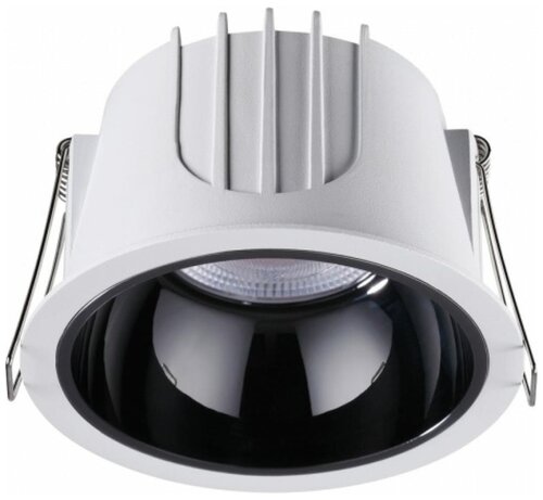 NOVOTECH 358695 SPOT NT21 207 белый/черный Светильник встраиваемый светодиодный IP20 LED 4000К 20W 100-265V KNOF