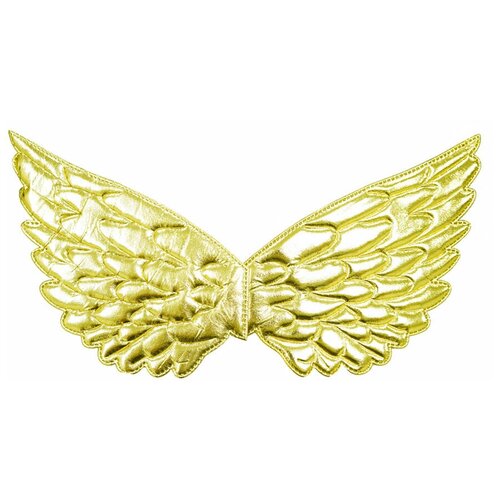 фото Карнавальный аксессуар riota крылья ангела, золотой, 40х20 см