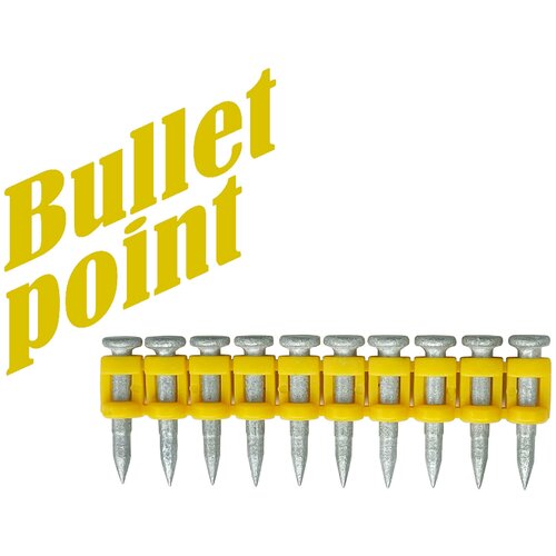 Усиленные гвозди по бетону и металлу Toua CN MG Bullet Point, 22 мм