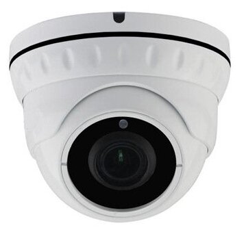 Купольная антивандальная цветная 5,0Мп HD видеокамера с моторизированным объективом: AltCam DDMV52IR