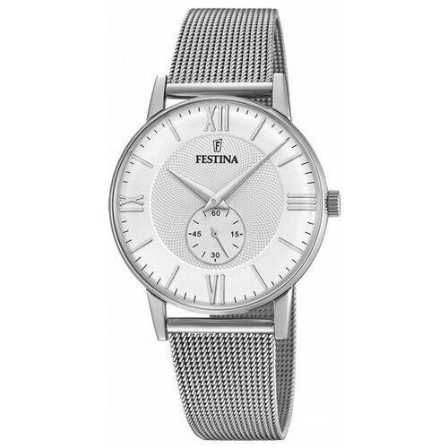 Наручные часы FESTINA Retro, серебряный