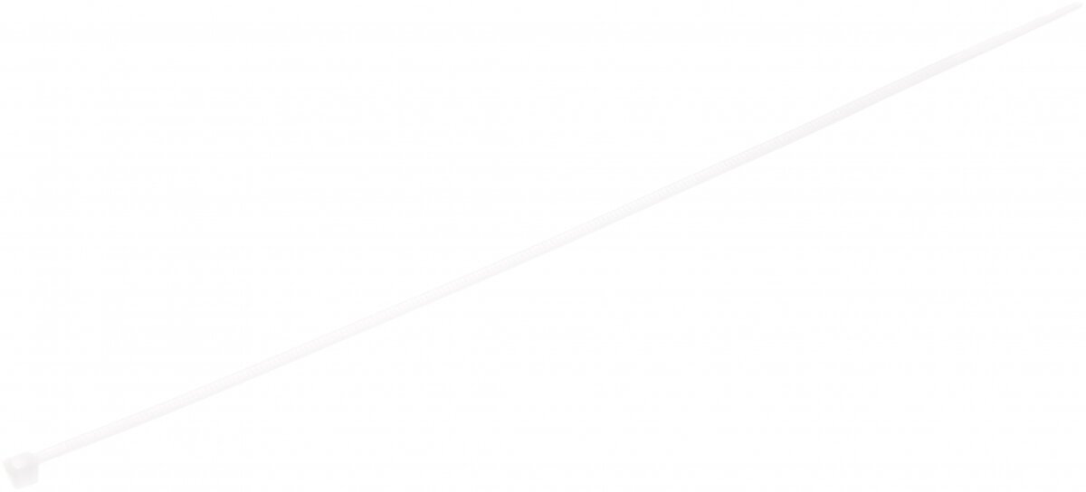 Нейлоновый хомут Smartbuy 2,5х200, белый 100 шт. SBE-CT-25-200-w - фотография № 5