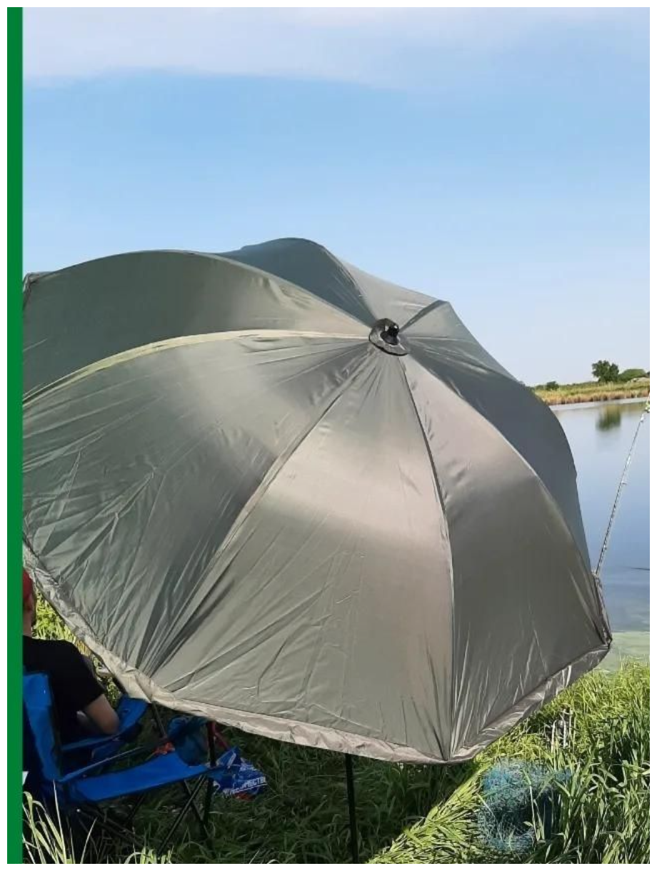 Зонт рыболовный с тентом Mifine 55051 / Зонт карповый с тентом - фотография № 6