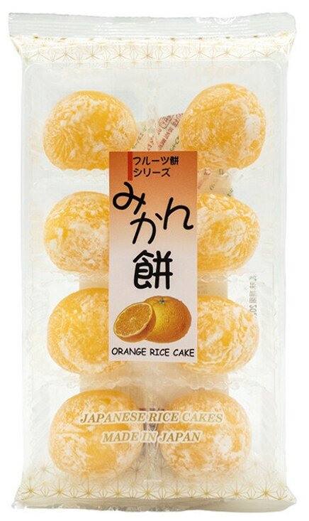 Моти Дайфуку Kubota Seika с мандарином, 235г (8 шт)