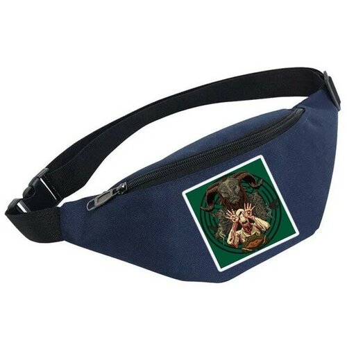 фото Сумка поясная noname, синий