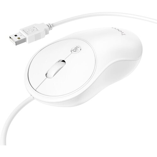 Проводная мышь HOCO GM13 Esteem белый 50000₽